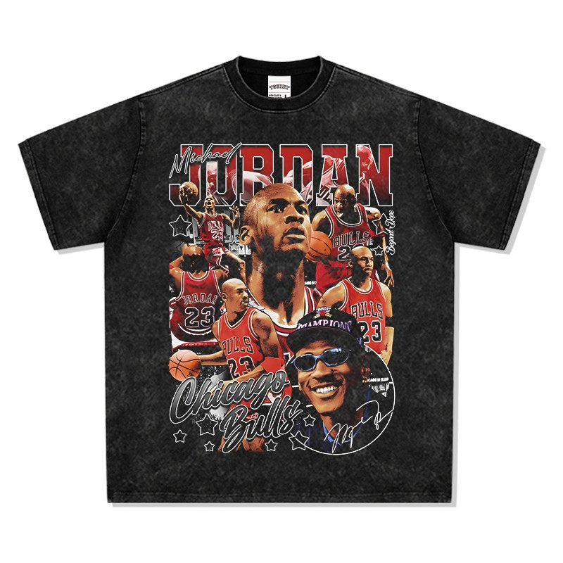 MICHAEL JORDAN VINTAGE TEE · BANNER NIGHT