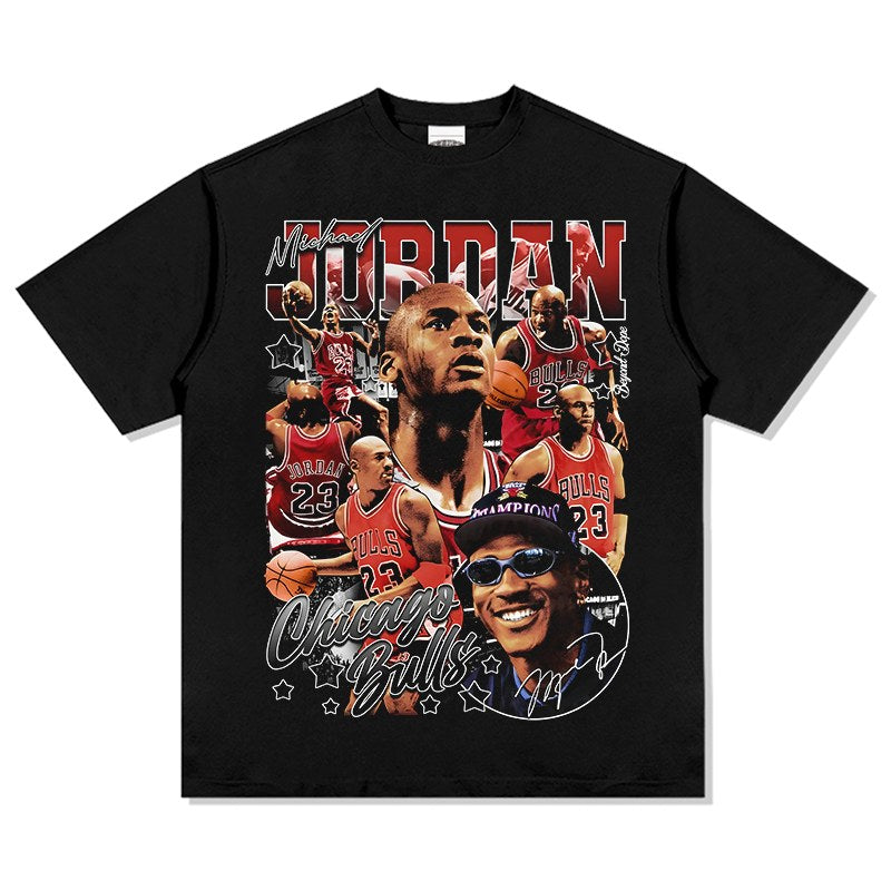 MICHAEL JORDAN VINTAGE TEE · BANNER NIGHT