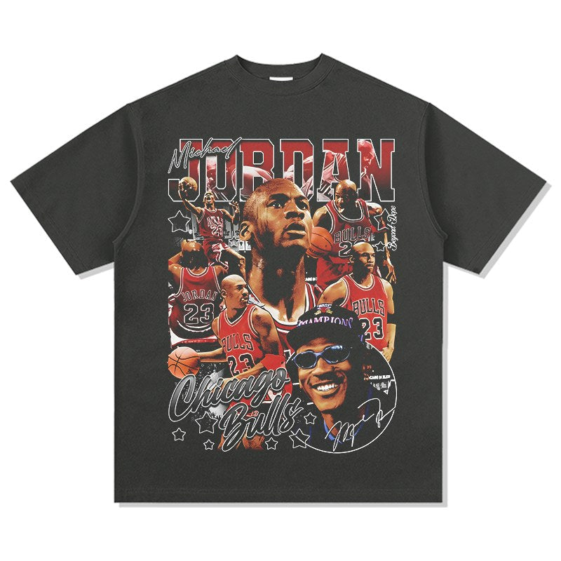 MICHAEL JORDAN VINTAGE TEE · BANNER NIGHT