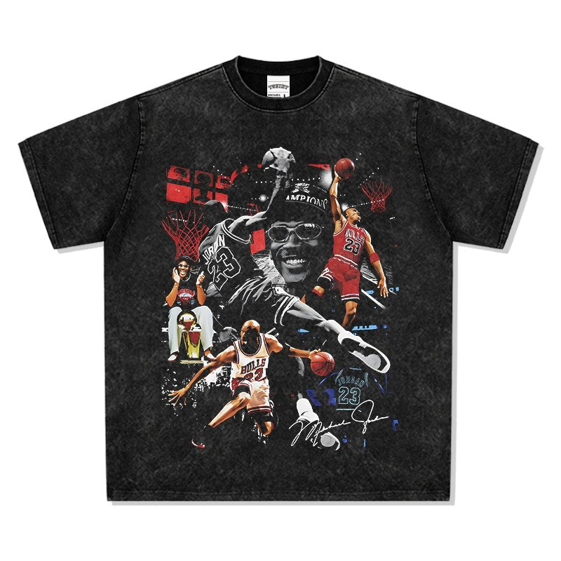 MICHAEL JORDAN VINTAGE TEE · RING CHASE