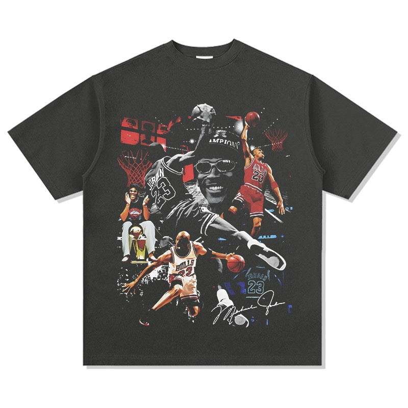 MICHAEL JORDAN VINTAGE TEE · RING CHASE