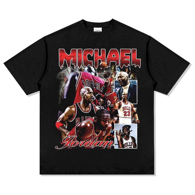 MICHAEL JORDAN VINTAGE TEE · HEAT CHECK