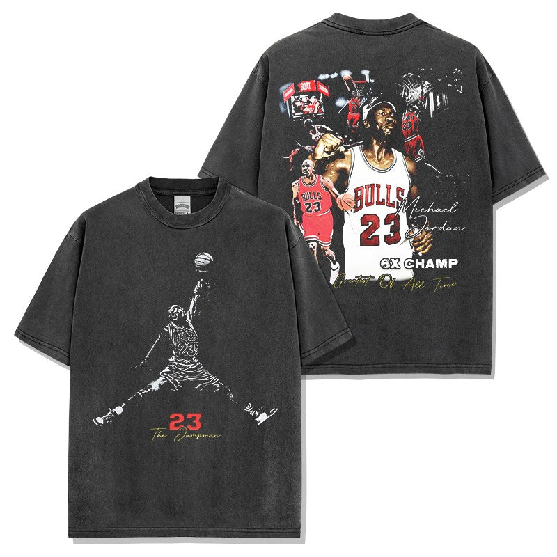 MICHAEL JORDAN VINTAGE TEE · LOGO SHOT