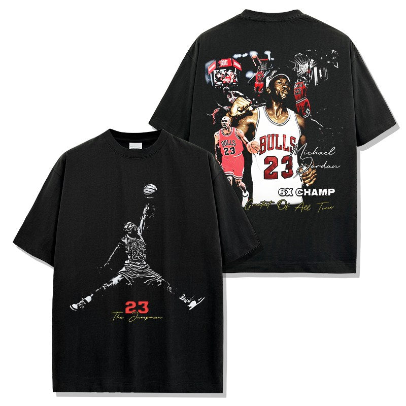 MICHAEL JORDAN VINTAGE TEE · LOGO SHOT