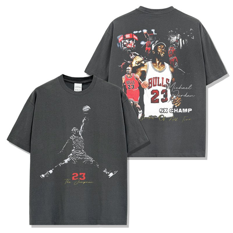 MICHAEL JORDAN VINTAGE TEE · LOGO SHOT