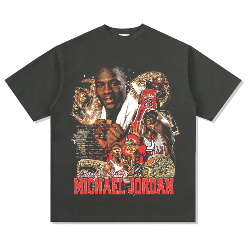 MICHAEL JORDAN VINTAGE TEE · DRAFT NIGHT