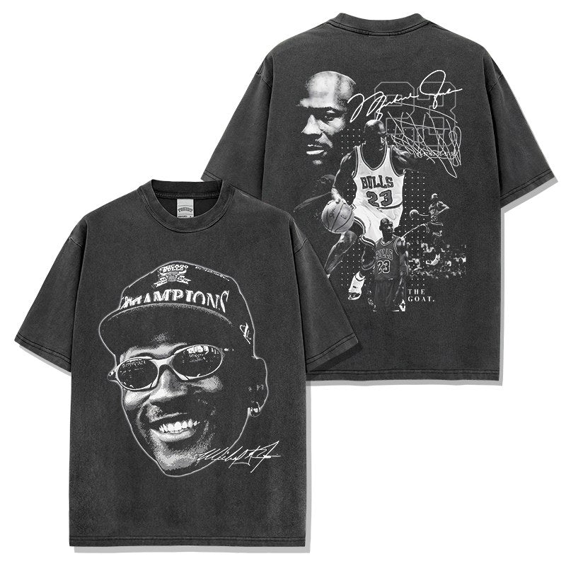 MICHAEL JORDAN VINTAGE TEE · HARDWOOD