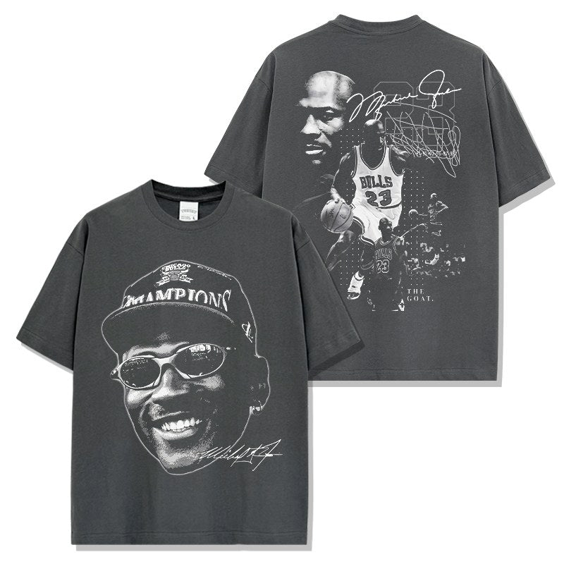 MICHAEL JORDAN VINTAGE TEE · HARDWOOD