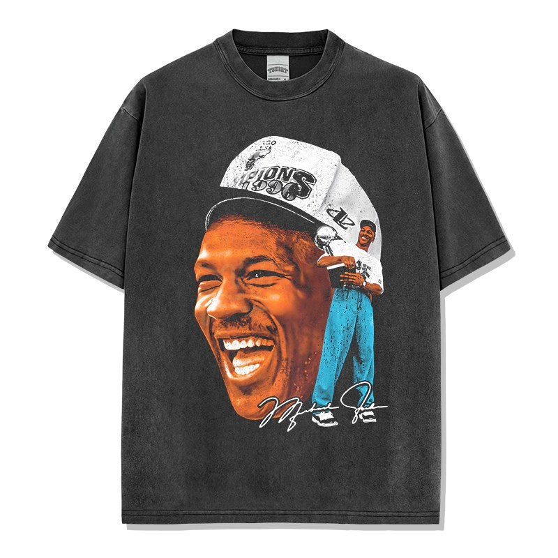 MICHAEL JORDAN VINTAGE TEE · TRIPLE DOUBLE