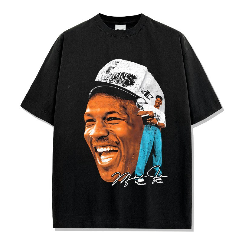 MICHAEL JORDAN VINTAGE TEE · TRIPLE DOUBLE