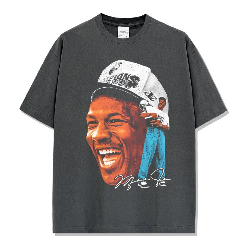 MICHAEL JORDAN VINTAGE TEE · TRIPLE DOUBLE