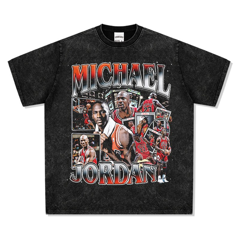 MICHAEL JORDAN VINTAGE TEE · HALL OF FAME
