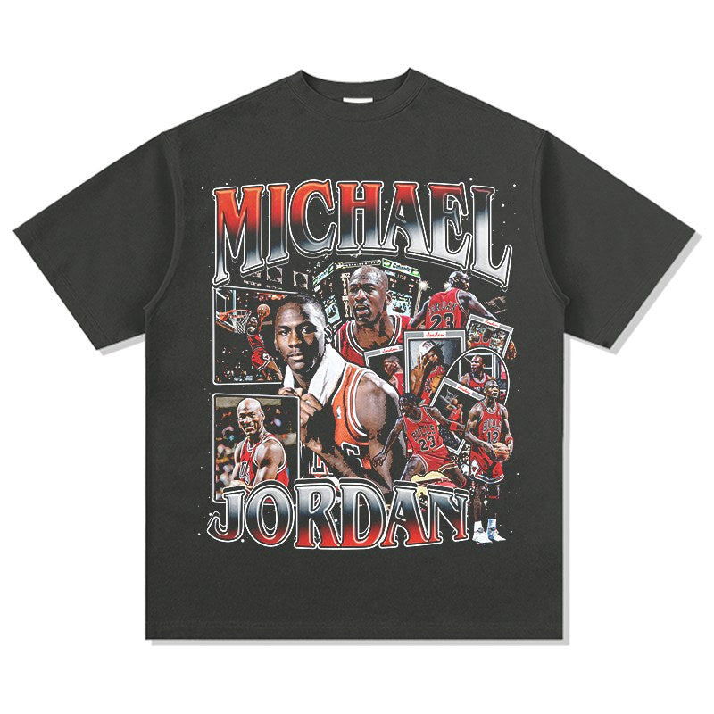 MICHAEL JORDAN VINTAGE TEE · HALL OF FAME