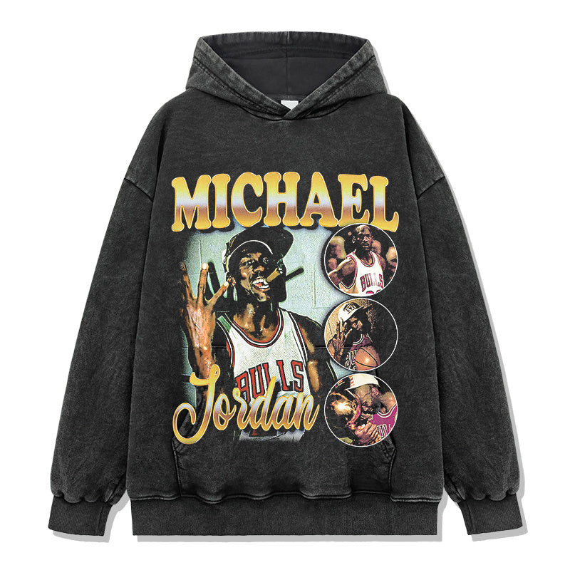 MICHAEL JORDAN VINTAGE HOODIE · MAGIC HOUR