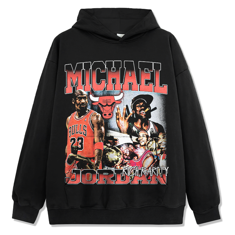 MICHAEL JORDAN VINTAGE HOODIE · FLASH