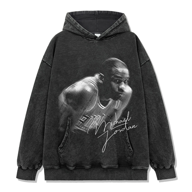 MICHAEL JORDAN VINTAGE HOODIE · BIG THREE