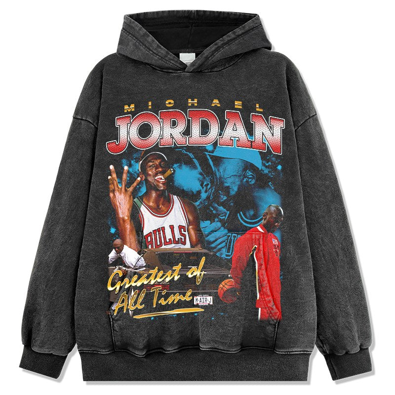 MICHAEL JORDAN VINTAGE HOODIE · LAST SHOT