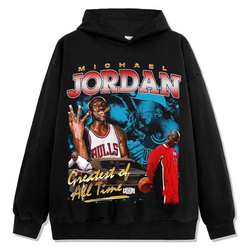 MICHAEL JORDAN VINTAGE HOODIE · LAST SHOT