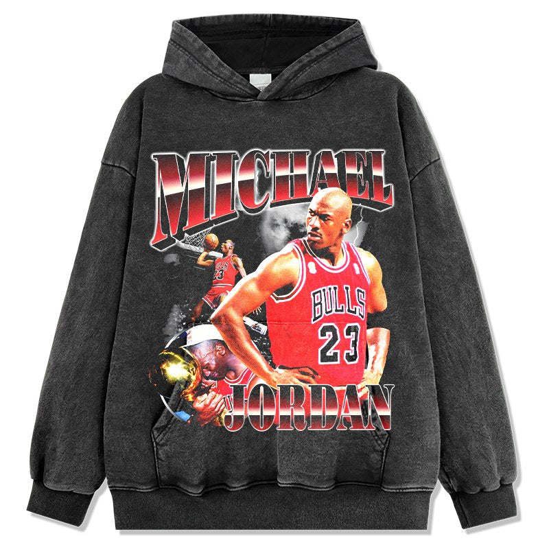 MICHAEL JORDAN VINTAGE HOODIE · JUMP BALL