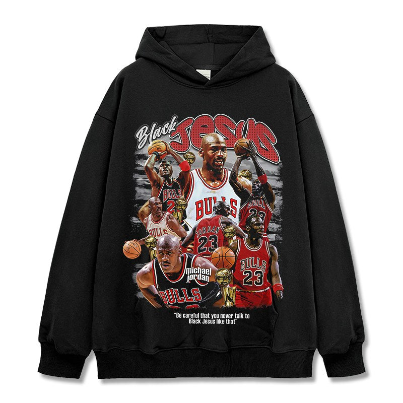MICHAEL JORDAN VINTAGE HOODIE · COURTSIDE