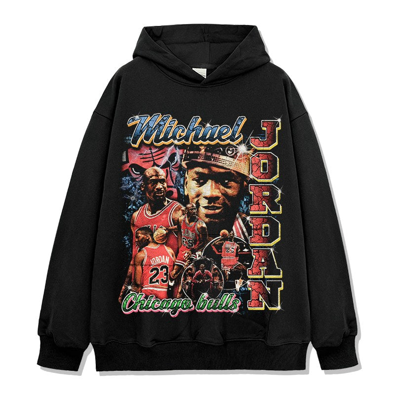 MICHAEL JORDAN VINTAGE HOODIE · AIRBORNE