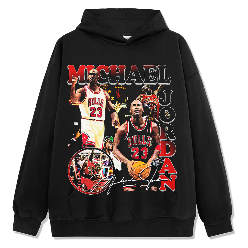 MICHAEL JORDAN VINTAGE HOODIE · NUMBER ONE