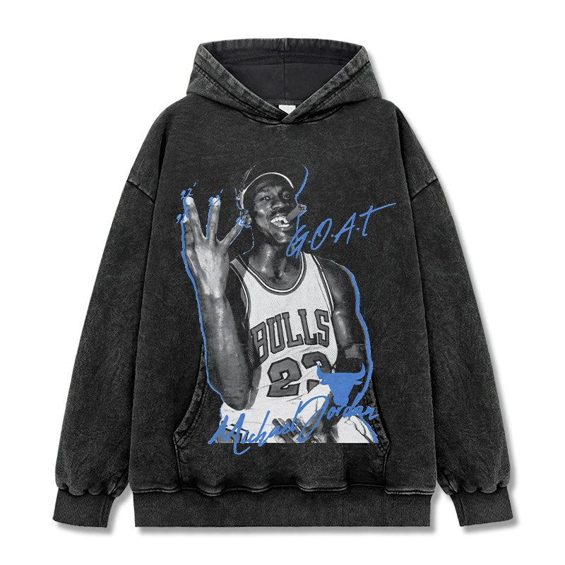 MICHAEL JORDAN VINTAGE HOODIE · TOMAHAWK