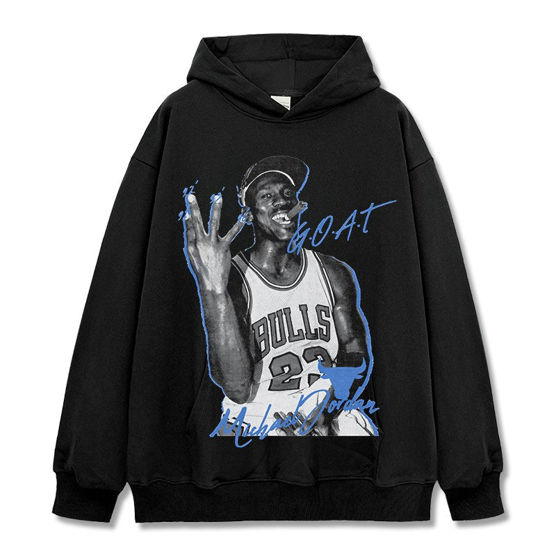MICHAEL JORDAN VINTAGE HOODIE · TOMAHAWK