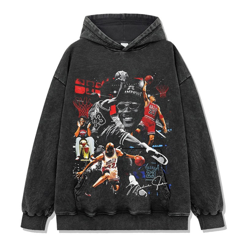MICHAEL JORDAN VINTAGE HOODIE · RING CHASE
