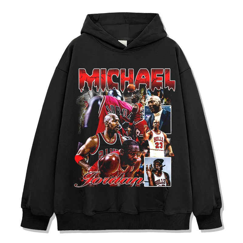 MICHAEL JORDAN VINTAGE HOODIE · HEAT CHECK