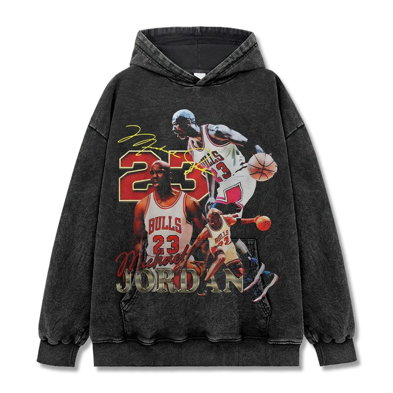 MICHAEL JORDAN VINTAGE HOODIE · FULL COURT