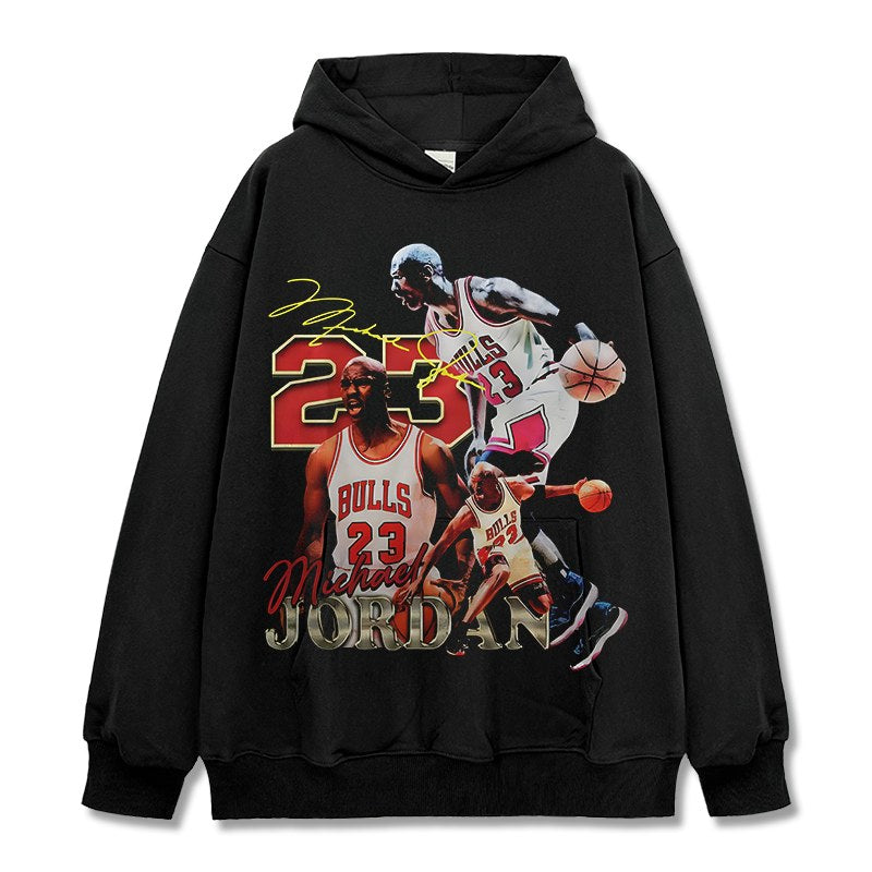 MICHAEL JORDAN VINTAGE HOODIE · FULL COURT