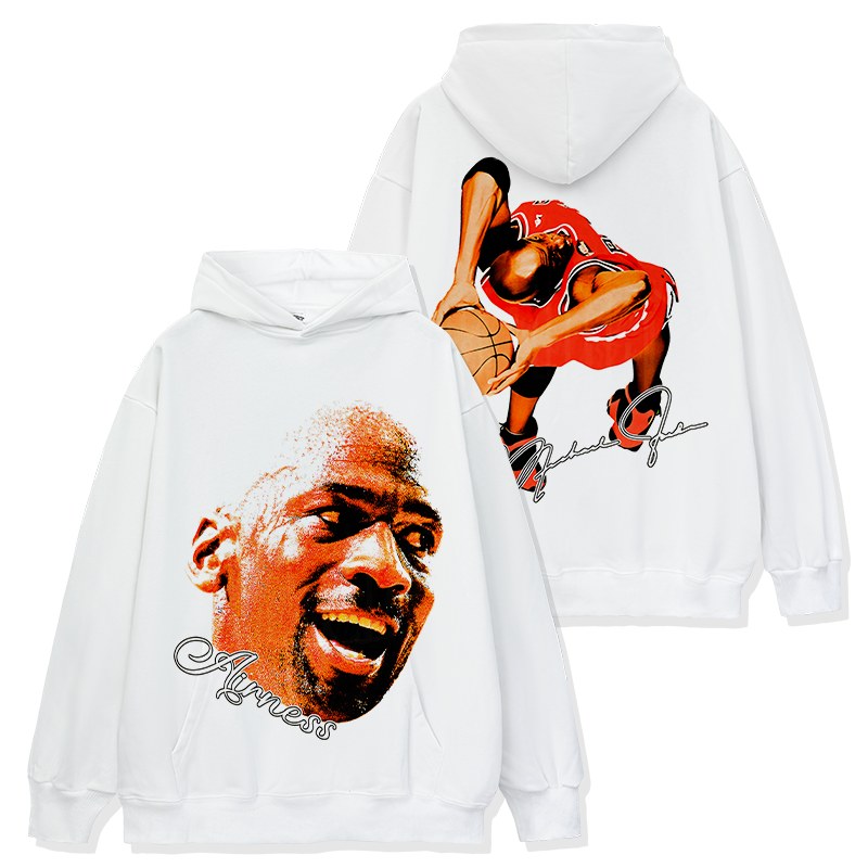 MICHAEL JORDAN VINTAGE HOODIE · BANK SHOT