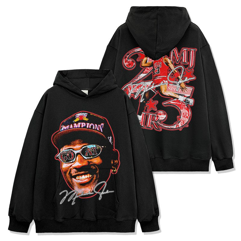 MICHAEL JORDAN VINTAGE HOODIE · ALLEY OOP
