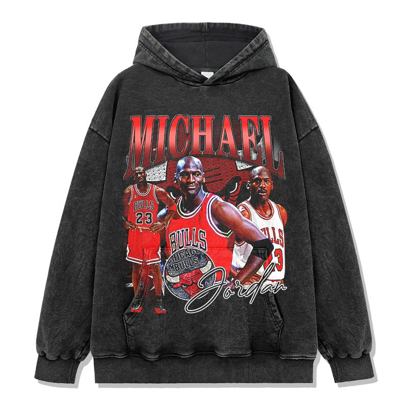 MICHAEL JORDAN VINTAGE HOODIE · FAST BREAK