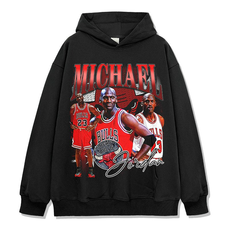 MICHAEL JORDAN VINTAGE HOODIE · FAST BREAK
