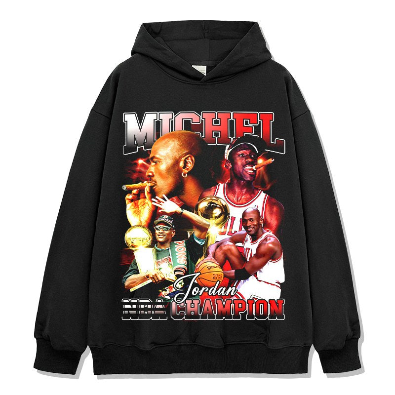 MICHAEL JORDAN VINTAGE HOODIE · ALL STAR