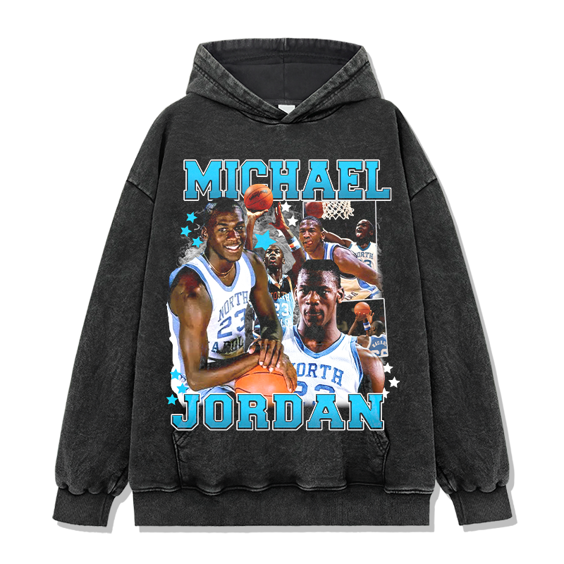 MICHAEL JORDAN VINTAGE HOODIE · SUMMER LEAGUE