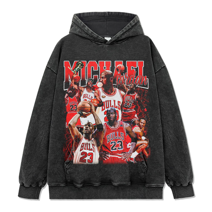 MICHAEL JORDAN VINTAGE HOODIE · BLACKTOP