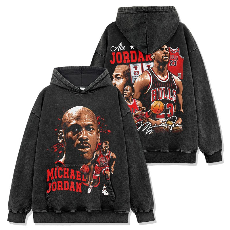 MICHAEL JORDAN VINTAGE HOODIE · AND ONE