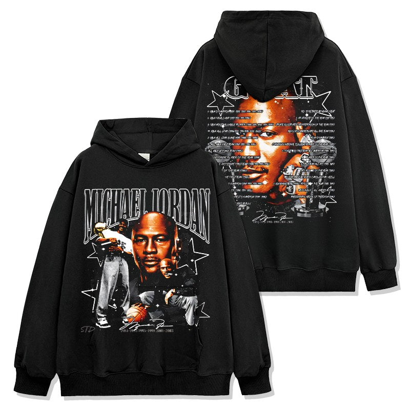 MICHAEL JORDAN VINTAGE HOODIE · SLAM DUNK