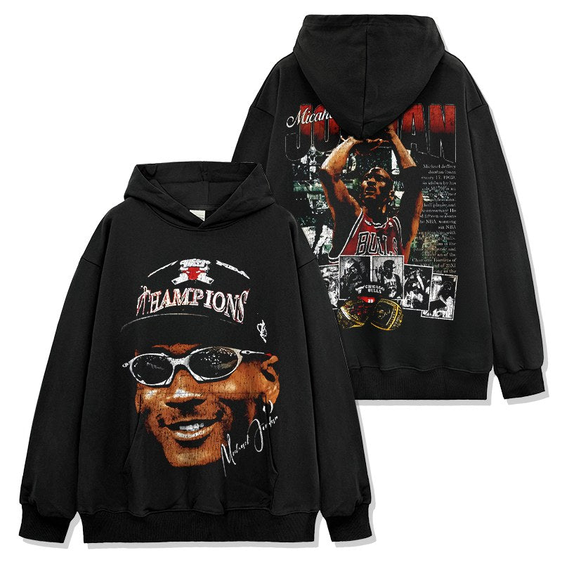 MICHAEL JORDAN VINTAGE HOODIE · DYNASTY