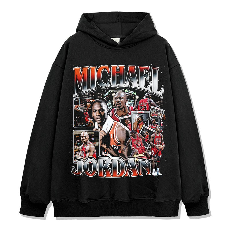 MICHAEL JORDAN VINTAGE HOODIE · HALL OF FAME