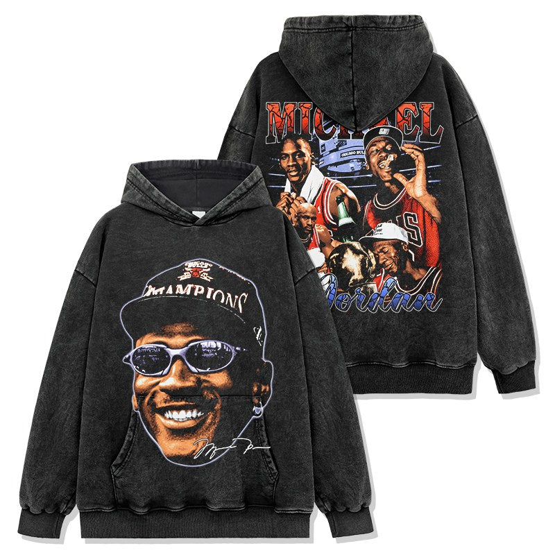 MICHAEL JORDAN VINTAGE HOODIE · CROSSOVER