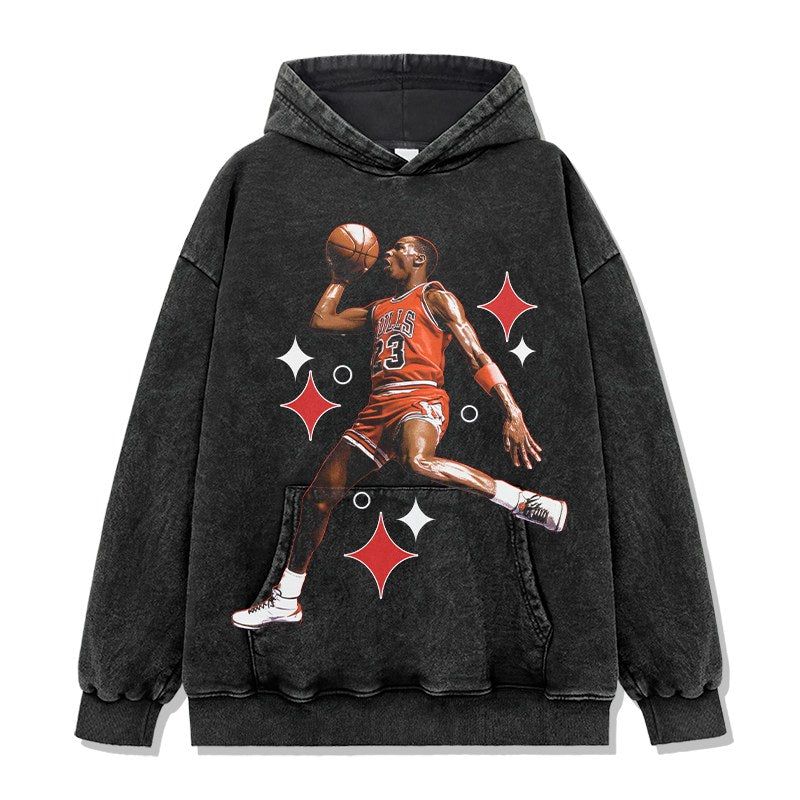 MICHAEL JORDAN VINTAGE HOODIE · FADEAWAY