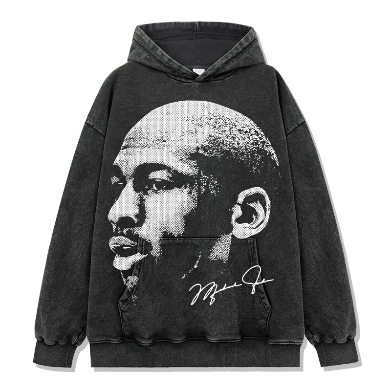 MICHAEL JORDAN VINTAGE HOODIE · FLOOR GENERAL
