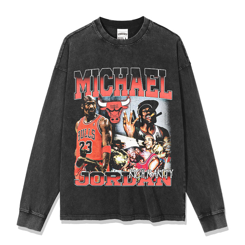 MICHAEL JORDAN LONG SLEEVE · FLASH