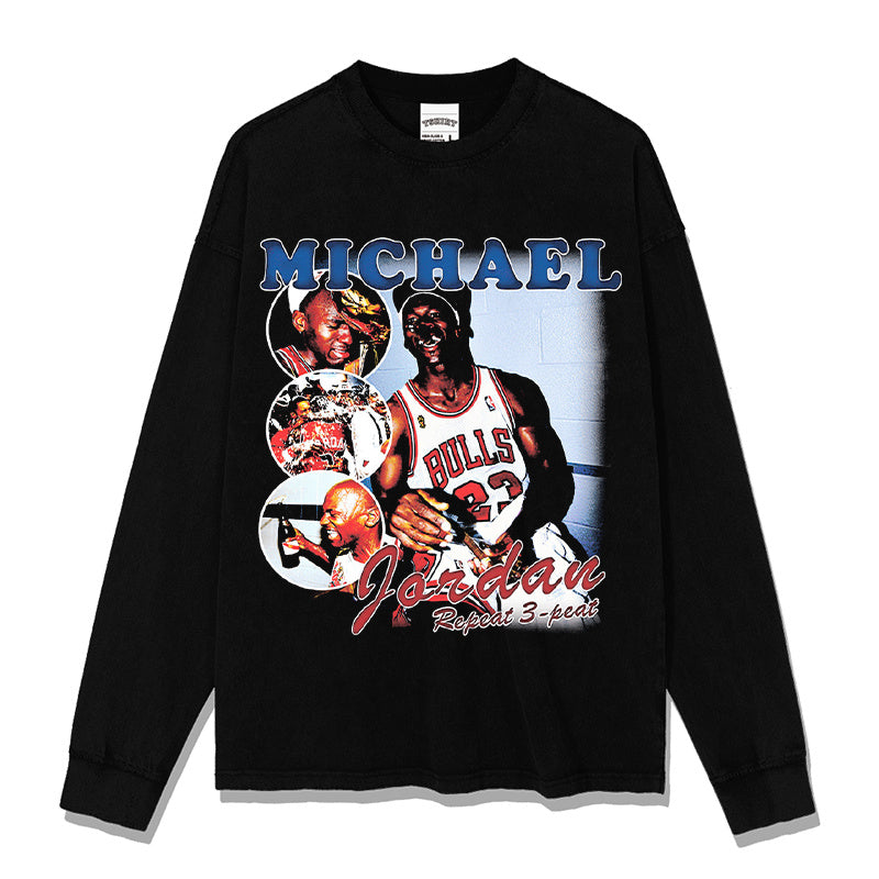 MICHAEL JORDAN LONG SLEEVE · BOOM