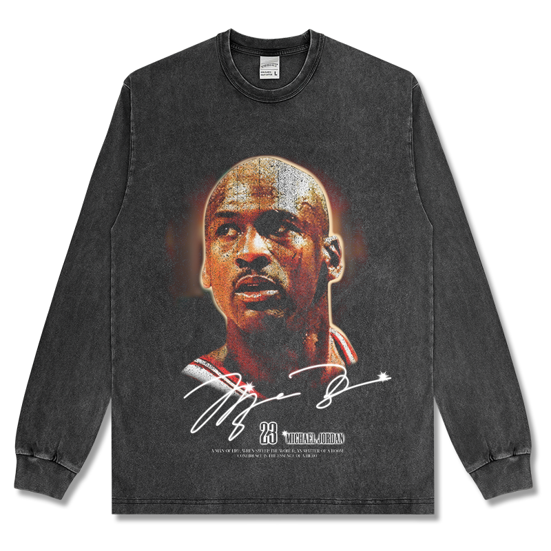 MICHAEL JORDAN LONG SLEEVE · OLD SCHOOL