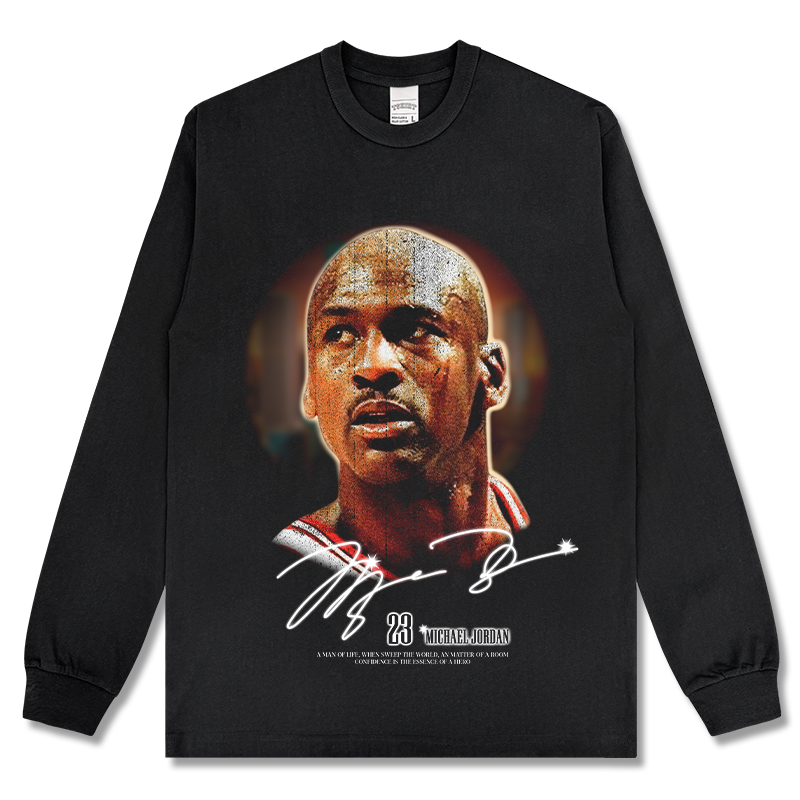 MICHAEL JORDAN LONG SLEEVE · OLD SCHOOL